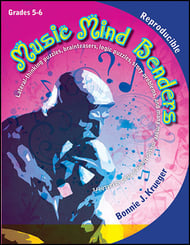 Music Mind Benders Reproducible Book Thumbnail